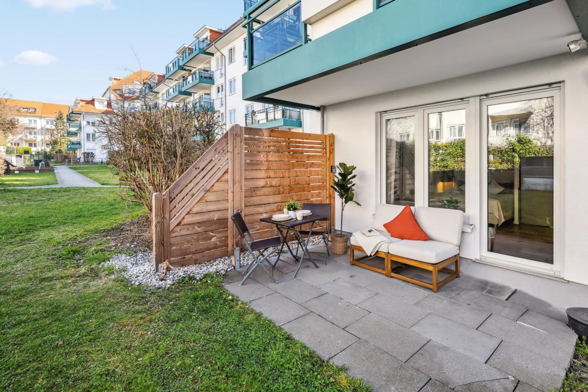 לייפציג Traber Apartments Studio Kaffee Terrasse & Parken מראה חיצוני תמונה