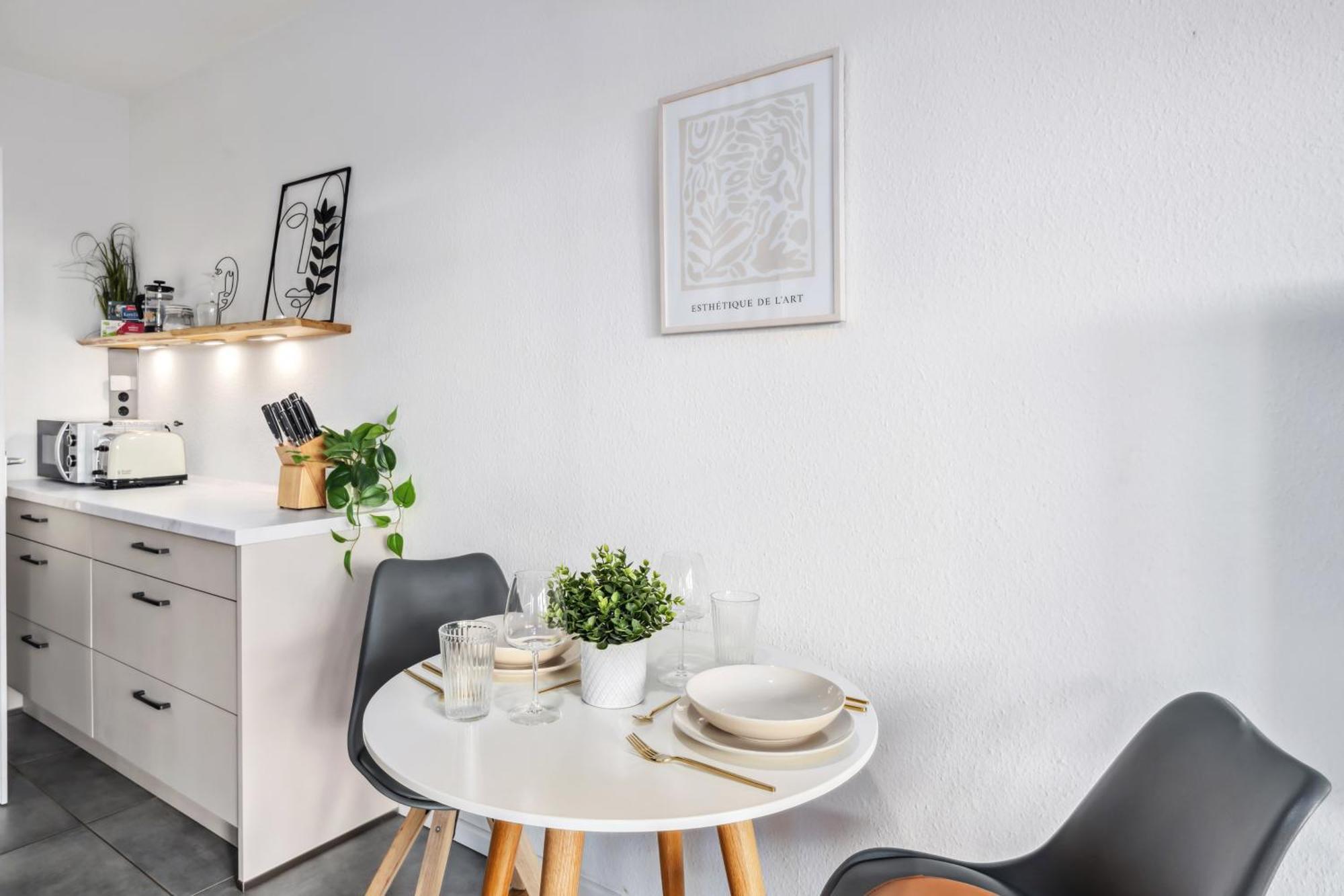 לייפציג Traber Apartments Studio Kaffee Terrasse & Parken מראה חיצוני תמונה